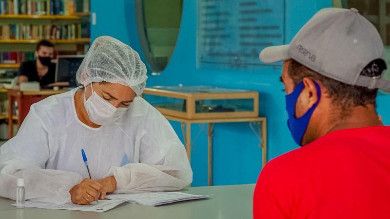 Prefeitura de Benevides inicia testagem de servidores da limpeza urbana para detecção do coronavírus 