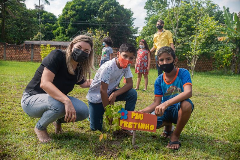 Dia da Árvore inspira educação ambiental nas escolas da Rede Municipal de Ensino de Benevides