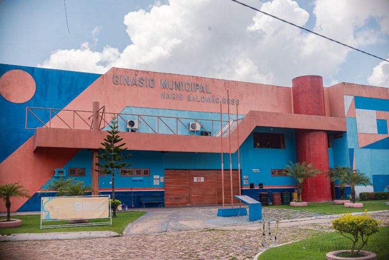 Ginásio de Esportes Nagibão recebe serviços de revitalização e pintura