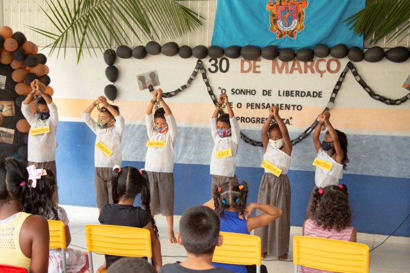 Escolas Municipais de Benevides celebram a importância do 30 de março