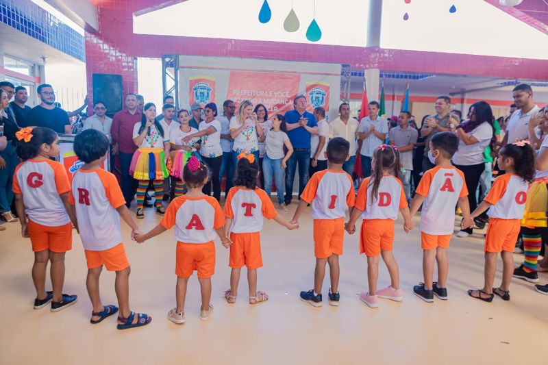 Prefeitura de Benevides entregou para a população o CMEI Jardim das Juritis 