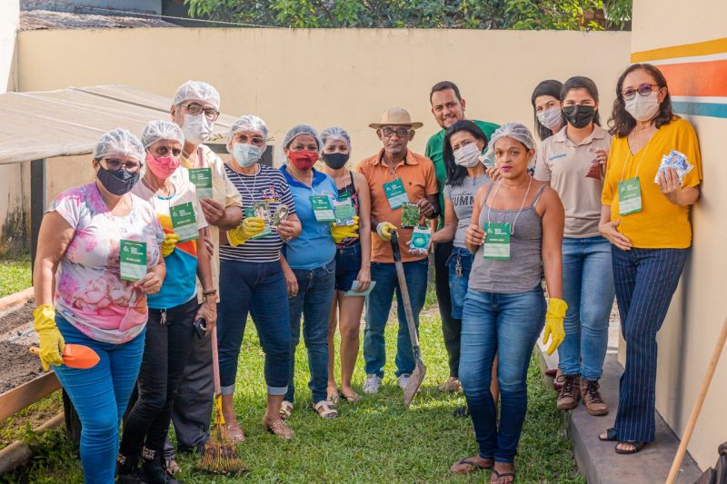 Hortas Escolares fortalecem a alimentação saudável e o cuidado com a terra em Benevides