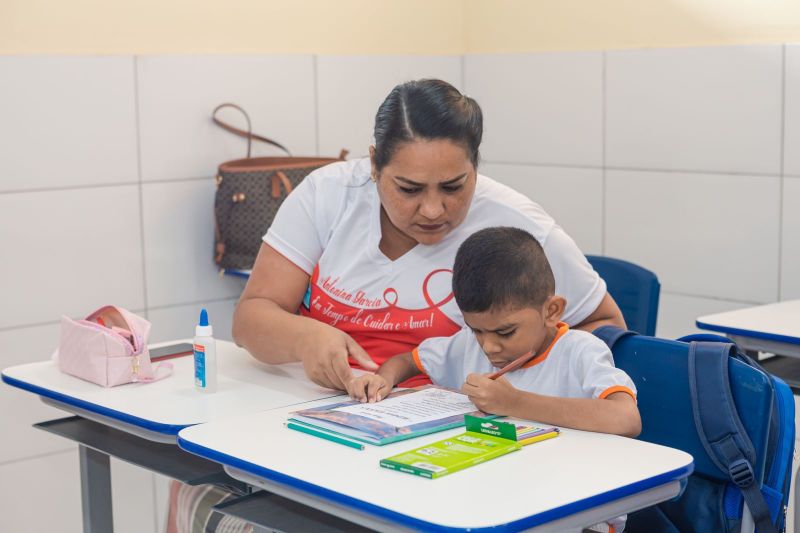 Alunos do 2º ano da Rede Municipal realizam teste de Fluência Verbal em Leitura, em parceria com o Governo do Estado