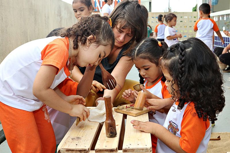 A relação das crianças com a Natureza como método de aprendizado na Rede Municipal de Ensino de Benevides