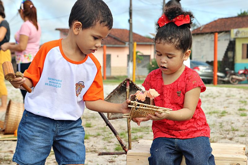 Semana Mundial do Brincar movimenta crianças da Rede Municipal de Ensino de Benevides