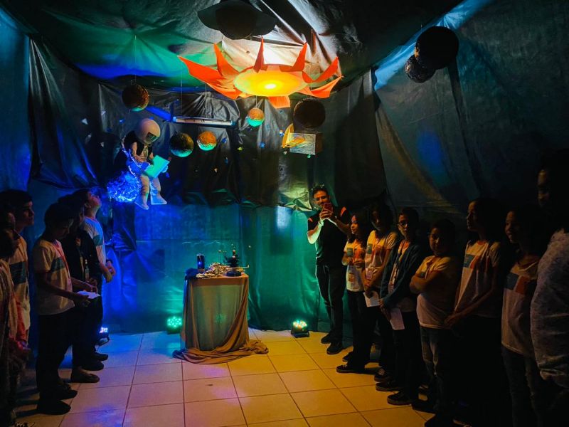 Alunos da Rede Municipal recriam Sistema Solar em 3D