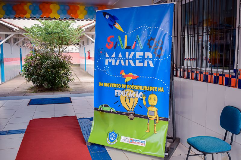 INAUGURAÇÃO DA SALA MAKER ESCOLA RAFAEL GOMES