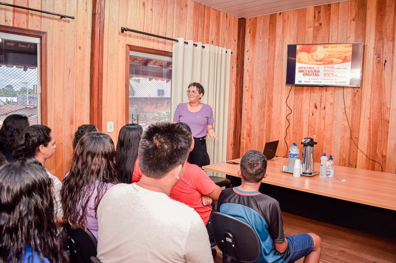 AULA INAUGURAL DE INCLUSÃO DIGITAL