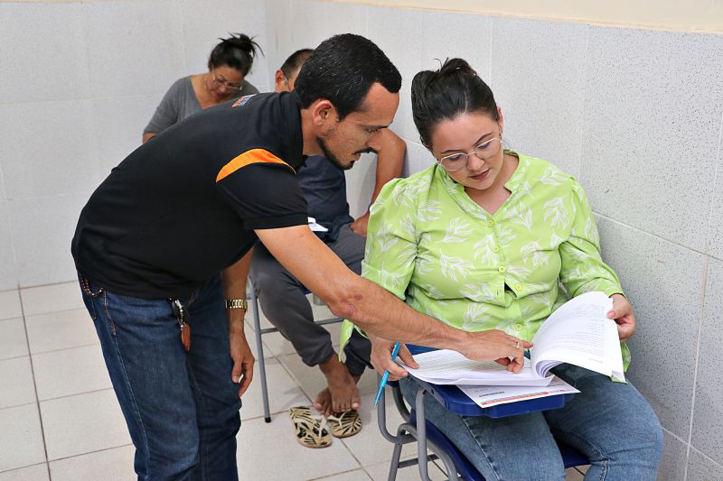 Aplicação de PROVA PARA GESTORES Escola St Luzia