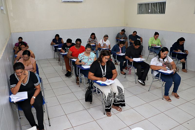 Aplicação de PROVA PARA GESTORES Escola St Luzia