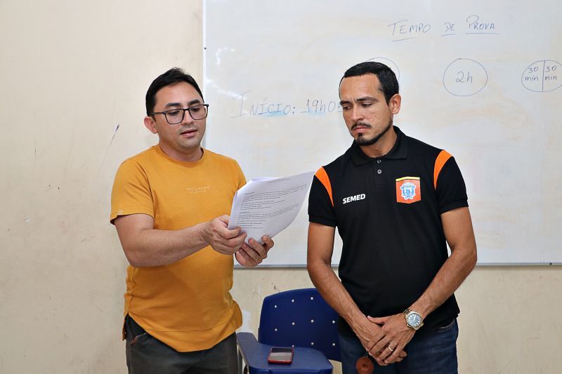 Aplicação de PROVA PARA GESTORES Escola St Luzia