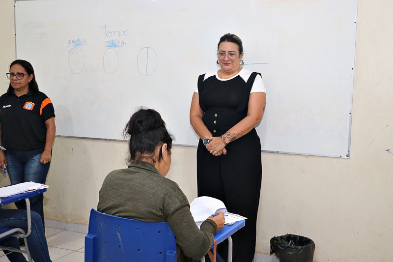 Aplicação de PROVA PARA GESTORES Escola St Luzia