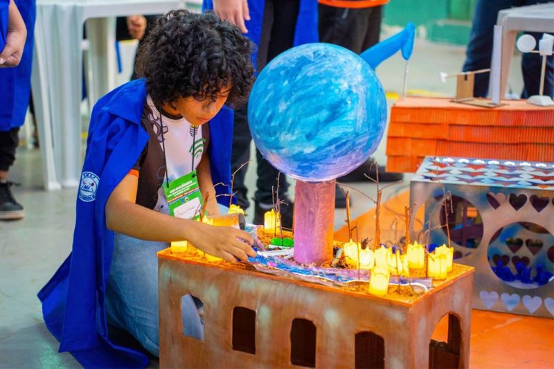 Alunos da Rede Municipal apresentam projetos científicos na Culminância do Pet Robótica e Maker Camp, no IFPA