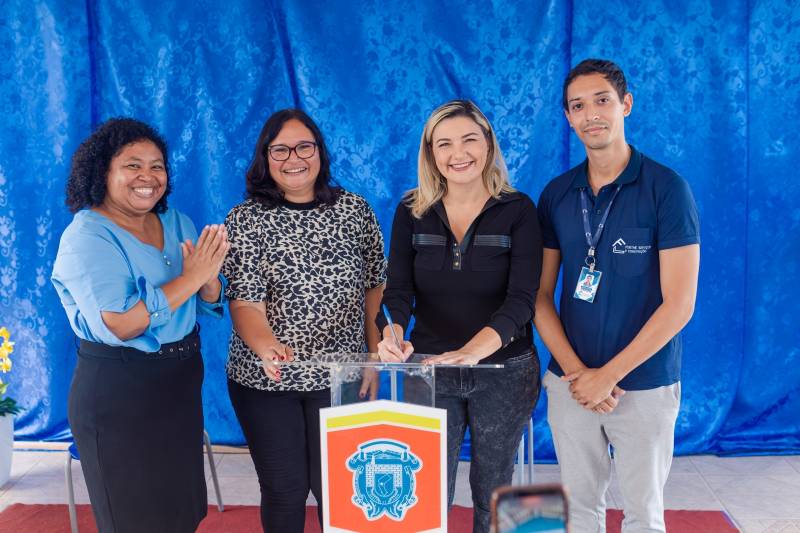 Comunidade escolar de Benevides ganhará mais uma unidade totalmente requalificada