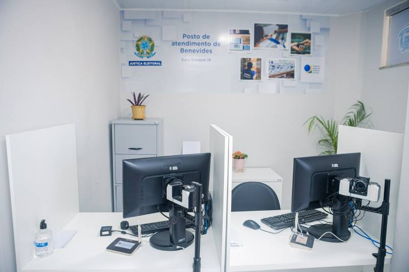 Inaugurado posto de atendimento eleitoral do TRE em Benevides, na Estação Cidadania. 