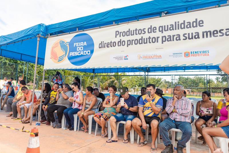 Feira do Pescado atrai centenas de pessoas em Benevides e nos distritos de Murinin e Santa Maria
