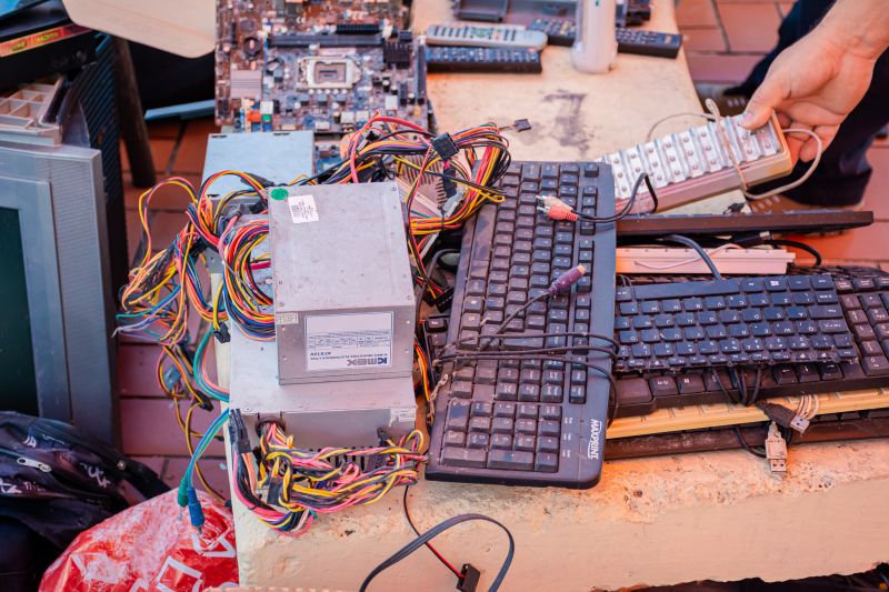 DESCARTES DE RESÍDUOS ELETRÔNICOS