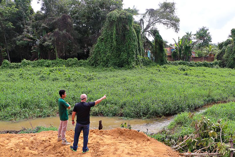 CONTINUAÇÃO DA LIMPEZA DO IGARAPÉ DO BELO JARDIM