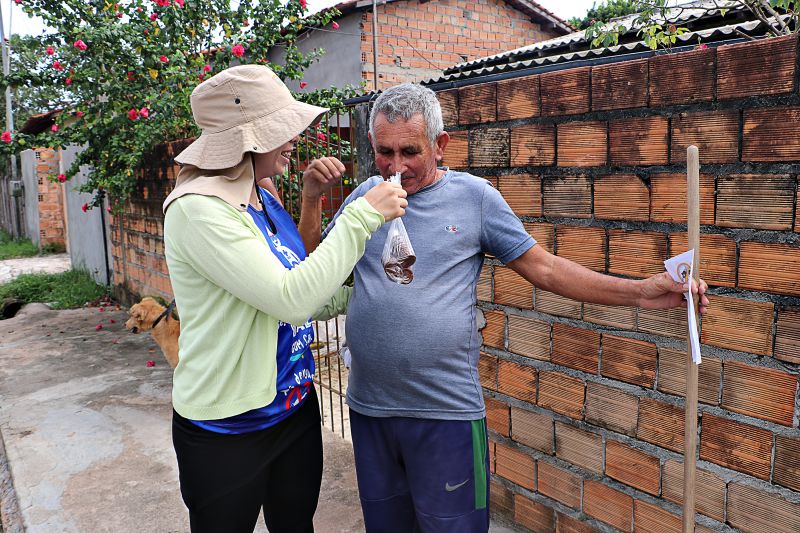 MUTIRÃO DE COMBATE A DENGUE -  BAIRRO MAGUAR