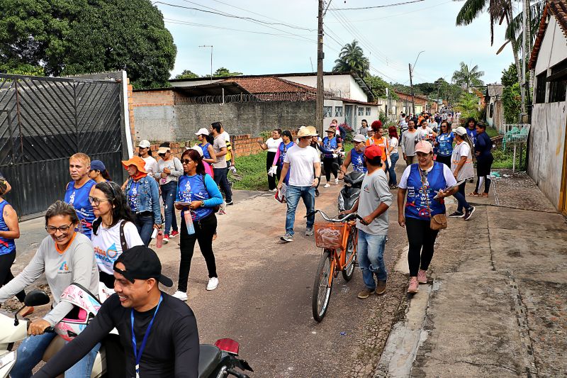 MUTIRÃO DE COMBATE A DENGUE -  BAIRRO MAGUAR