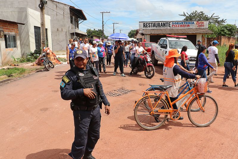 MUTIRÃO DE COMBATE A DENGUE -  BAIRRO MAGUAR