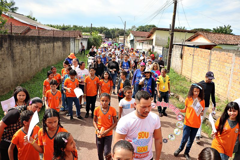 MUTIRÃO DE COMBATE A DENGUE -  BAIRRO MAGUAR