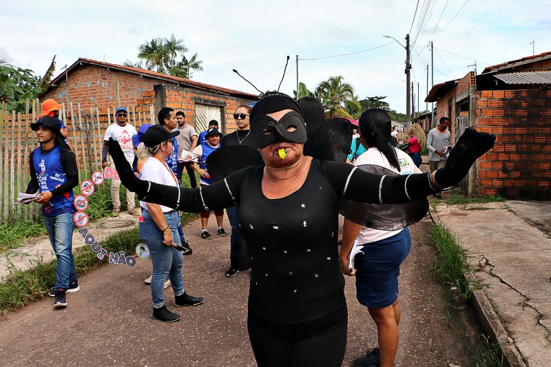 MUTIRÃO DE COMBATE A DENGUE -  BAIRRO MAGUAR