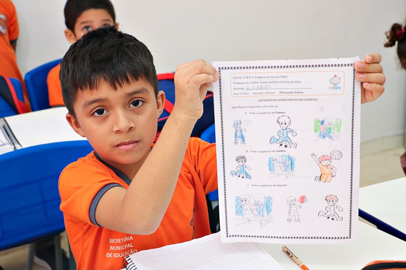 Tempo Integral Escola Angélica Sales