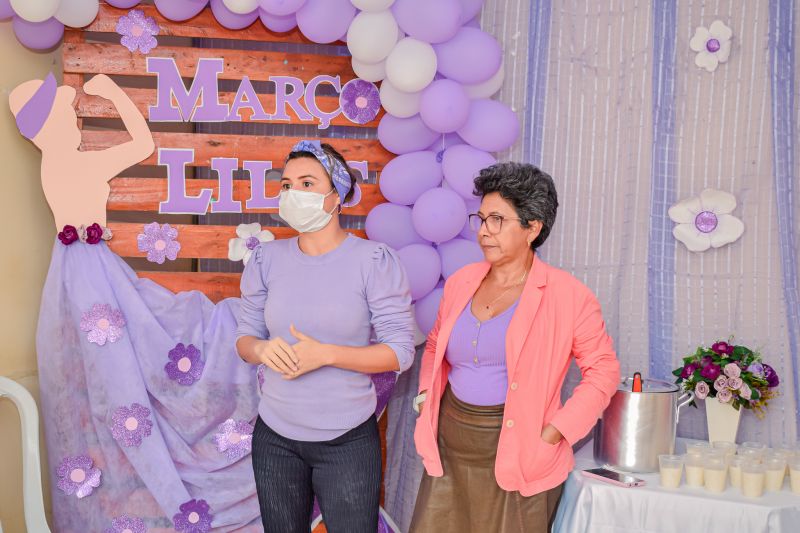 MARÇO LILÁS - CENTRO DE SAÚDE DA MULHER E DA CRIANÇA