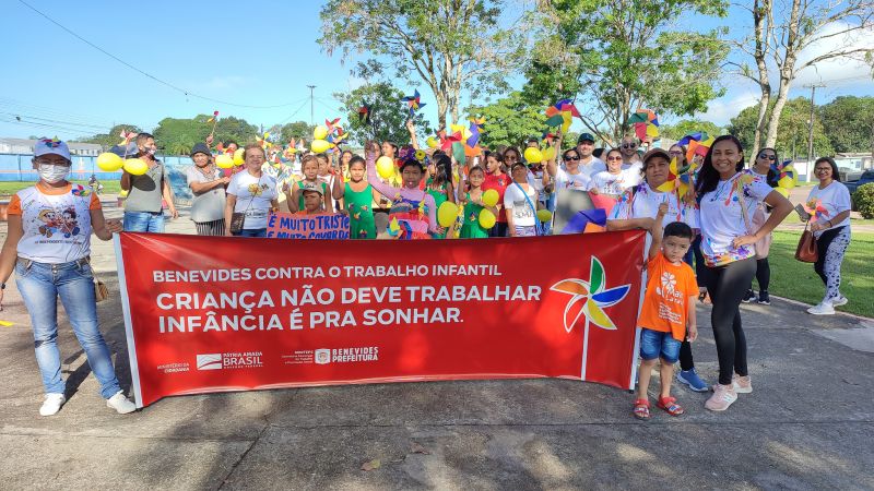 PASSEATA CONTRA O TRABALHO INFANTIL