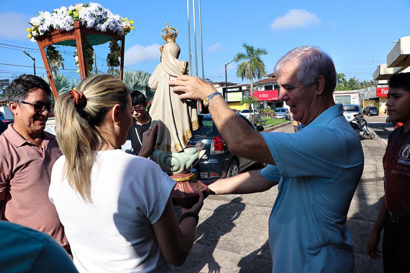 VISITA DA IMAGEM DE NOSSA SENHORA DO CARMO - PREFEITURA