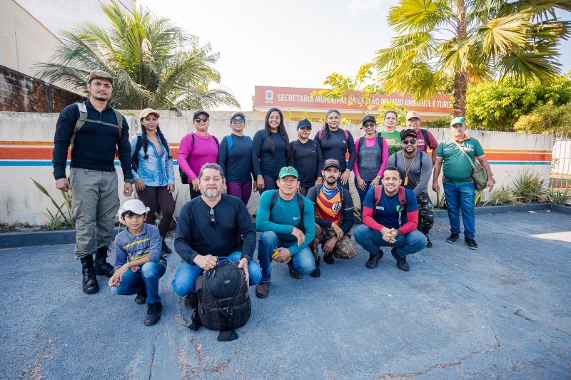 1º DIA DO CURSO DE TRILHA-PRÁTICA