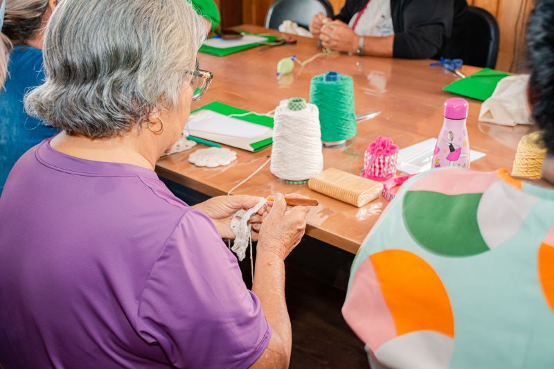 ART CROCHÊ EM PET RECICLÁVEL