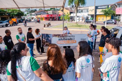AÇÃO DE COMBATE A SILENCIADORES IRREGULARES