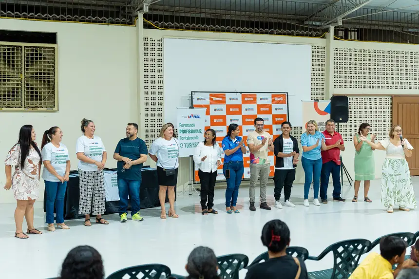 Parceria com SETUR/PA oferta 14 cursos Gratuitos para mais de 400 profissionais no Setor de Turismo de Benevides