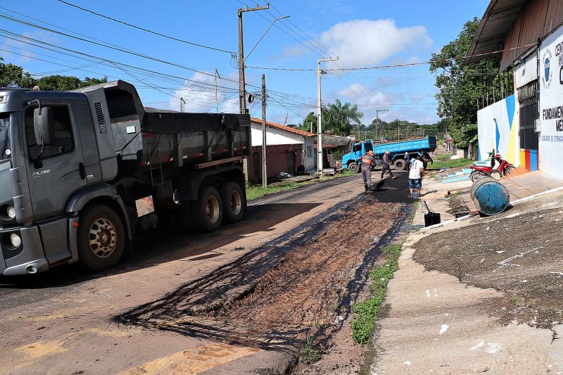 Recuperação asfáltica Perimetral Sul