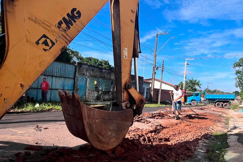 Recuperação asfáltica Perimetral Sul