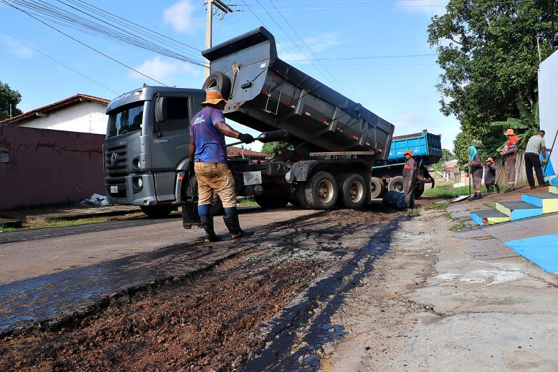 Recuperação asfáltica Perimetral Sul