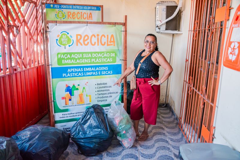 Benevides amplia Programa de Reciclagem com novo espaço de Eco Troca em Murinin