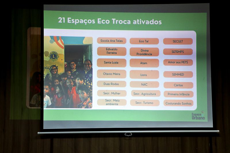 Encontro dos gestores com mobilizadores do Benevides Recicla.