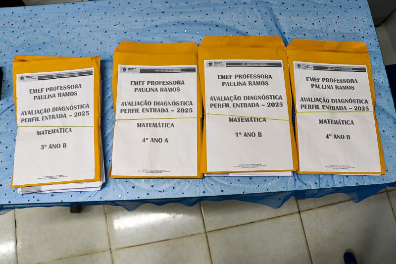 Avaliação Diagnóstica - Escola Paulina Ramos.