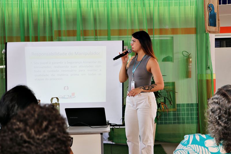 FORMAÇÃO PARA MANIPULADORAS DA REDE MUNICIPAL