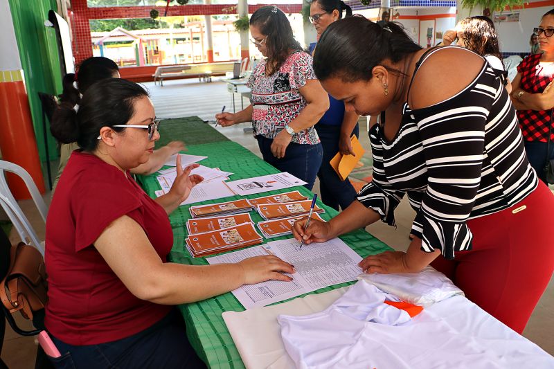 FORMAÇÃO PARA MANIPULADORAS DA REDE MUNICIPAL