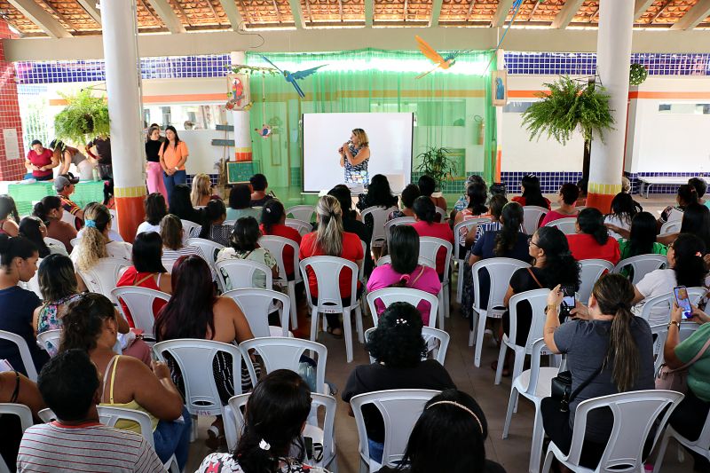 FORMAÇÃO PARA MANIPULADORAS DA REDE MUNICIPAL