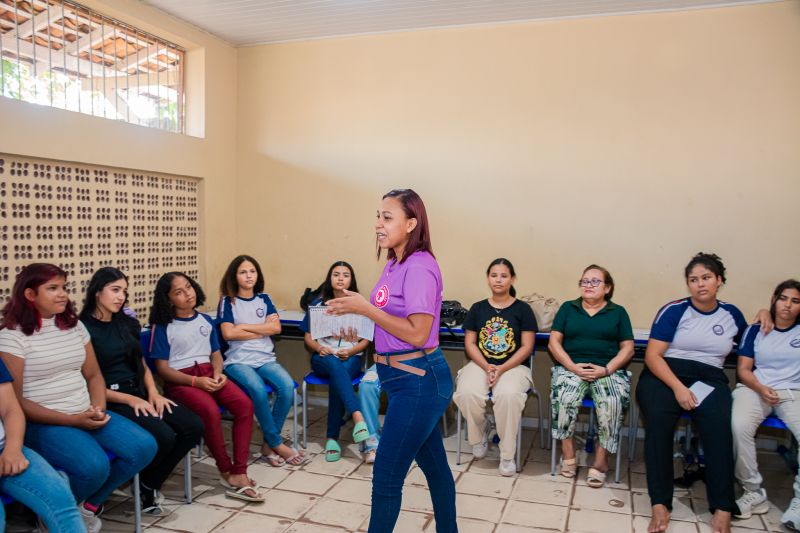 PAPO DE MOÇAS - ESCOLA DEUSARINA