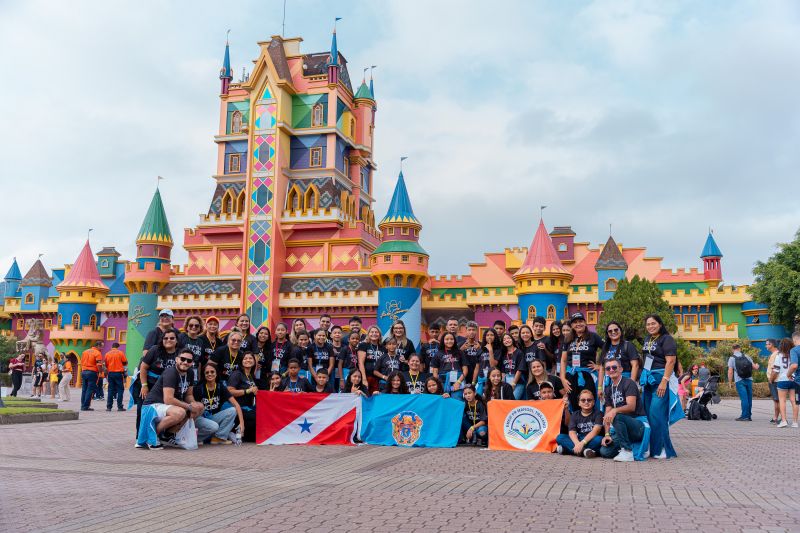 Benevides concretiza o sonho de ir ao Beto Carrero World como premiação pelo 1º lugar em educação pública no Estado do Pará