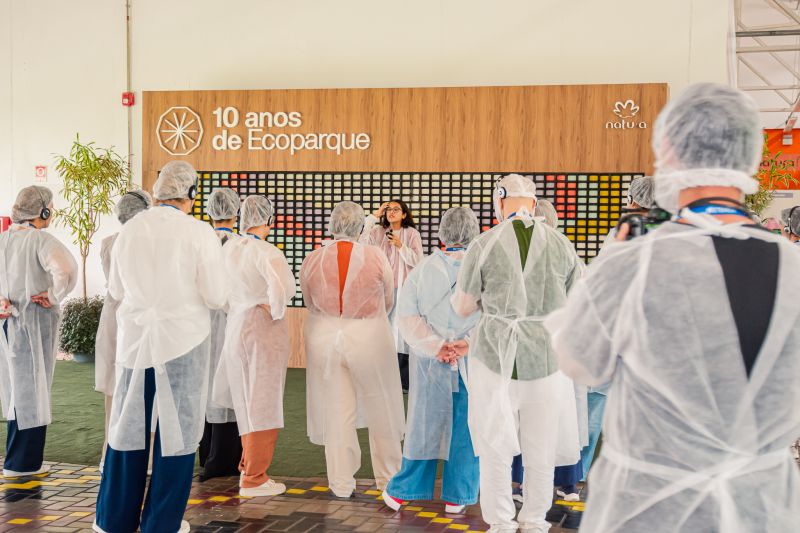 VISITA DO CONSÓRCIO DE ALTO DESENVOLVIMENTO DO ALTO TIETÊ NA FÁBRICA DA NATURA O E CASARÃO DAS ARTES