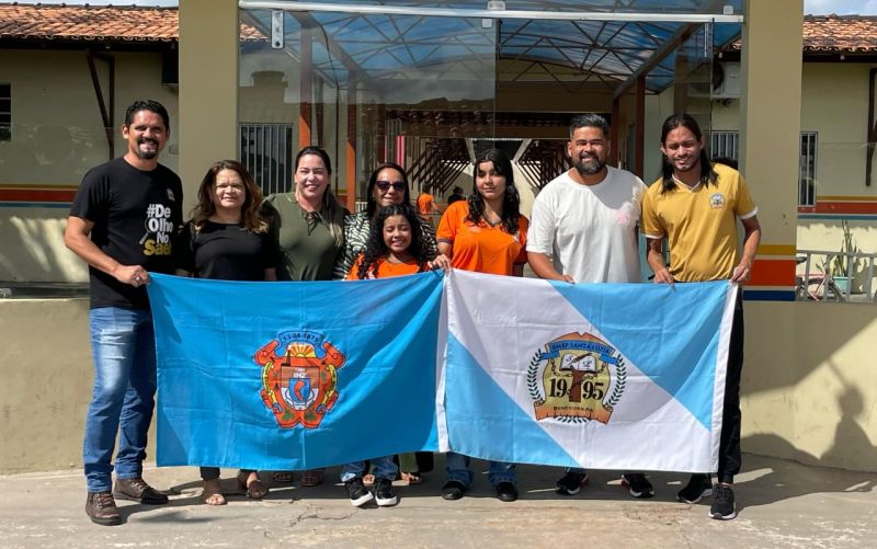 Alunas da EMEF Santa Luzia apresentam projeto com solução sustentável na IV Conferência Estadual Infantojuvenil 