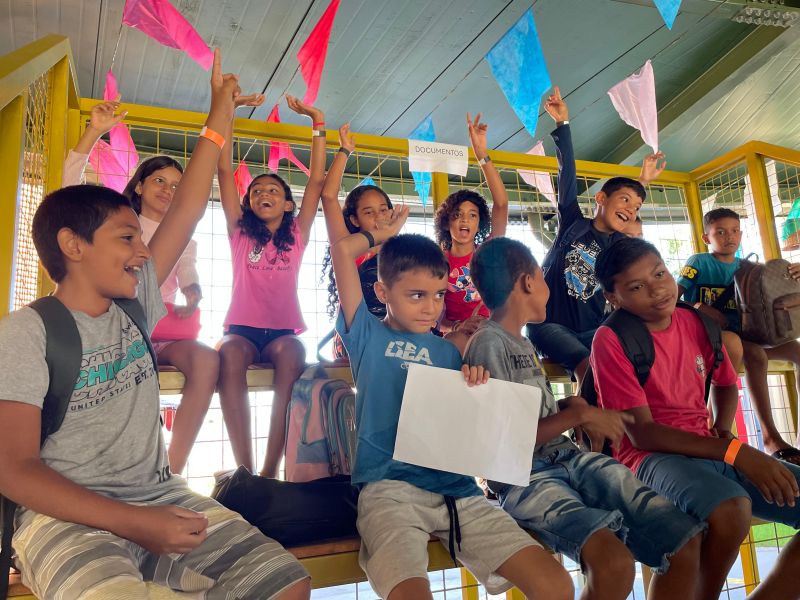 Benevides celebra progressão na alfabetização no projeto Edição de Férias: Alfabetizando Benevides Criança (ABC)