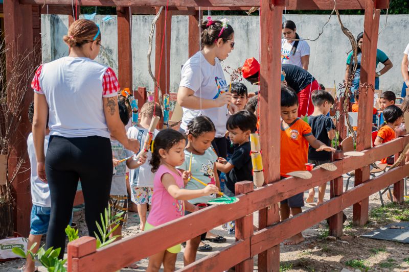 CONTAÇÃO DE HISTÓRIAS DO IMAGINÁRIO POPULAR NO CMEI BERÇO DA LIBERDADE